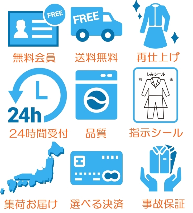 クリーニング東京 無料サービスと品質保証